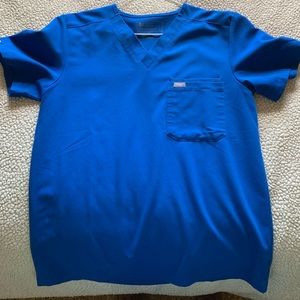 Figs Royal Blue 3 Pocket